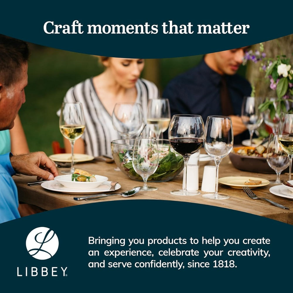 Libbey Baker's Basics Glass Casserole Dish Set with Covers, 3-Piece Bakeware Set | Oven Safe Clear Glass Baking Dishes with Glass Lids | Covered Casserole Dishes for Baking, Serving, Storing & Reheating